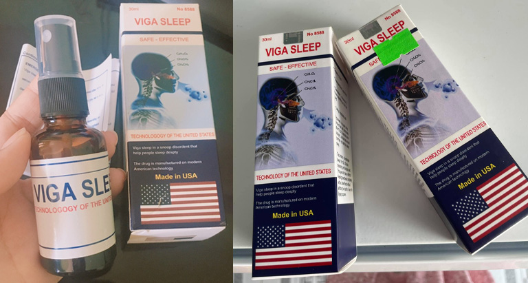 Thuốc Mê Dạng Xịt Viga Sleep Chính Hãng