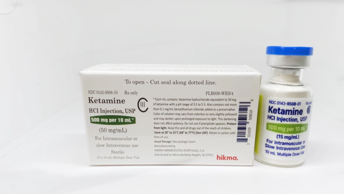 Thuốc Mê Ketamine HCI Injection, USP Bao Check QR Code Chính Hãng