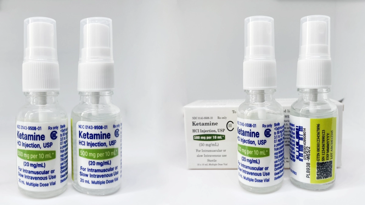 Thuốc Mê Ketamine HCI Injection, USP Bao Check QR